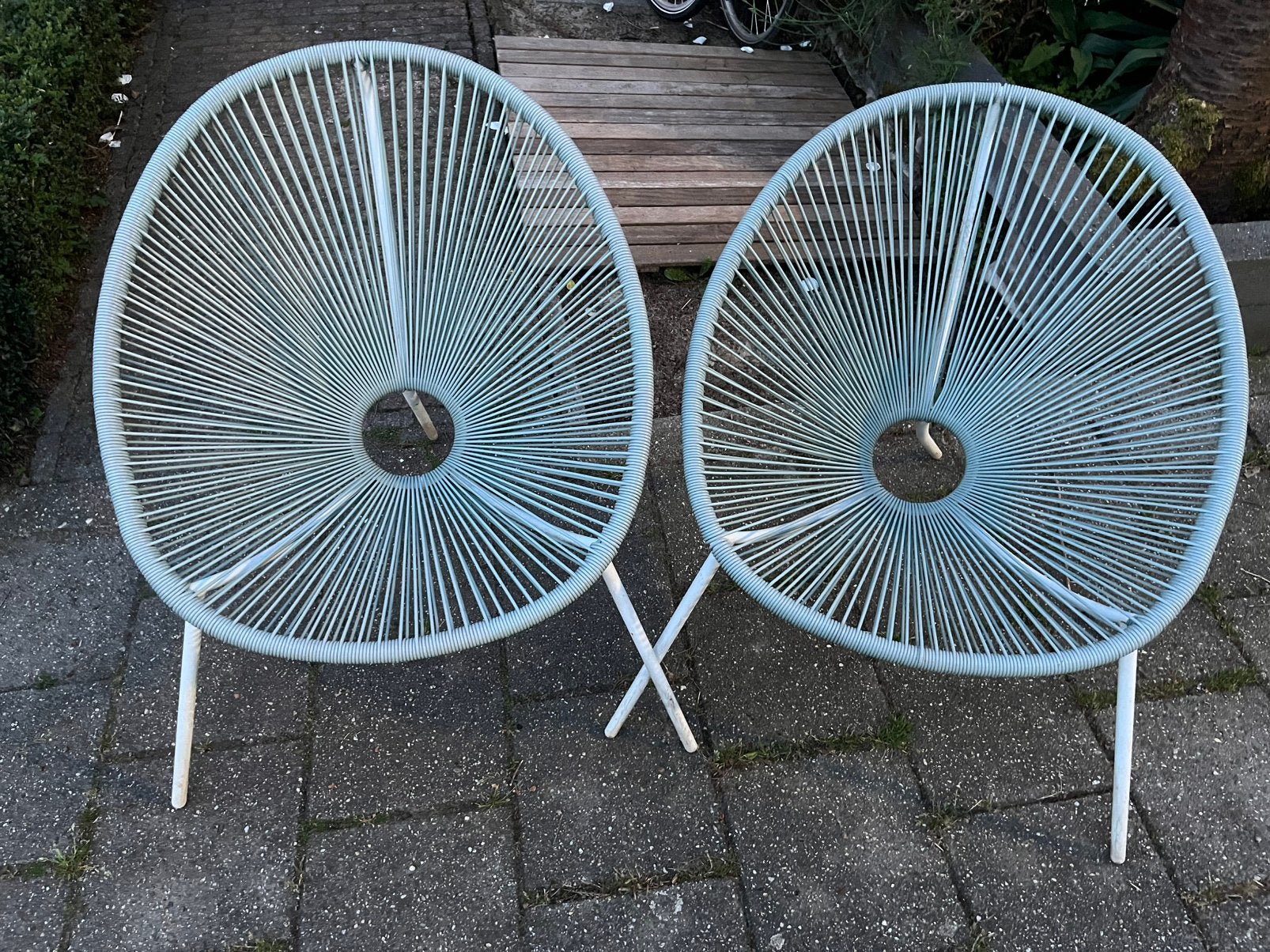 Tuinstoelen, Tuin en Terras, Tuinstoelen, Ophalen, Gebruikt, Kunststof