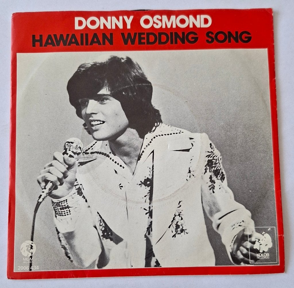 Donny Osmond - Hawaiian wedding song, Gebruikt, Ophalen of Verzenden, Pop, Overige typen