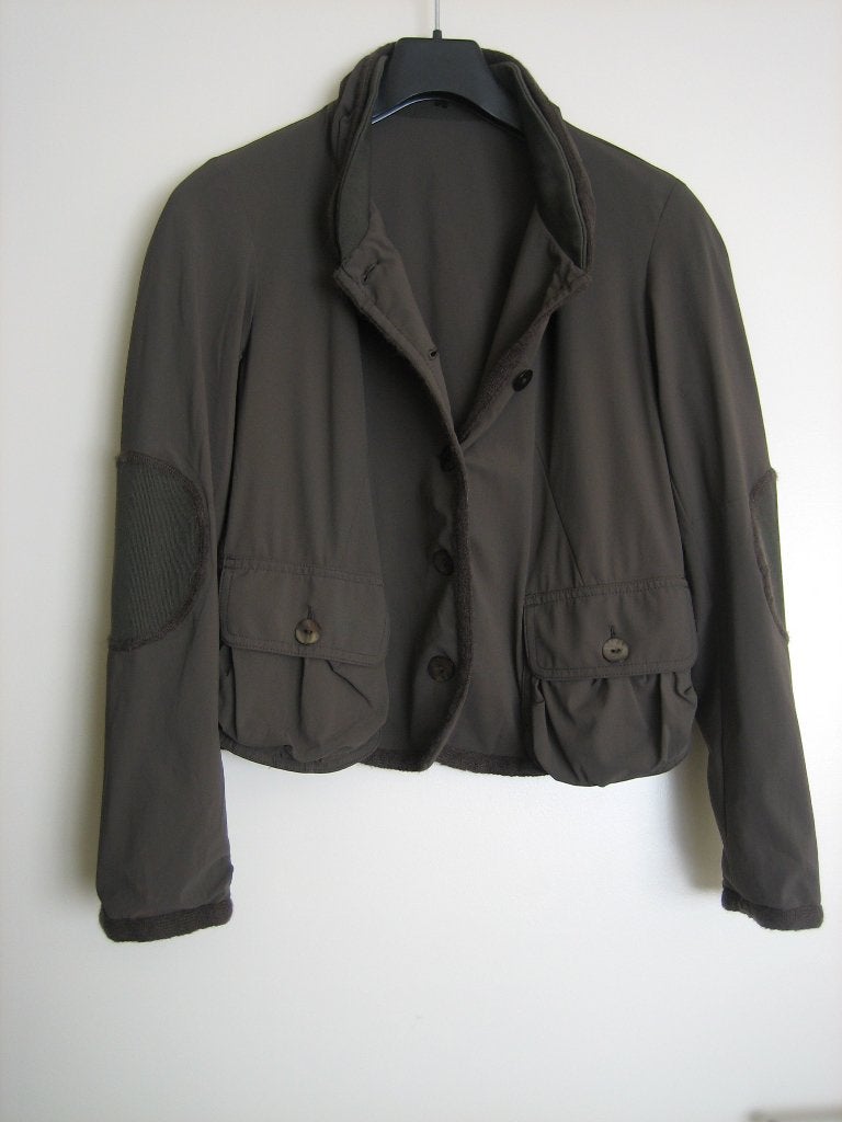 Zeer mooi taupe blouson-vest-jasje MC PLANET, 36-38 snazzeys, Bruin, Nieuw, Ophalen of Verzenden, Jasje