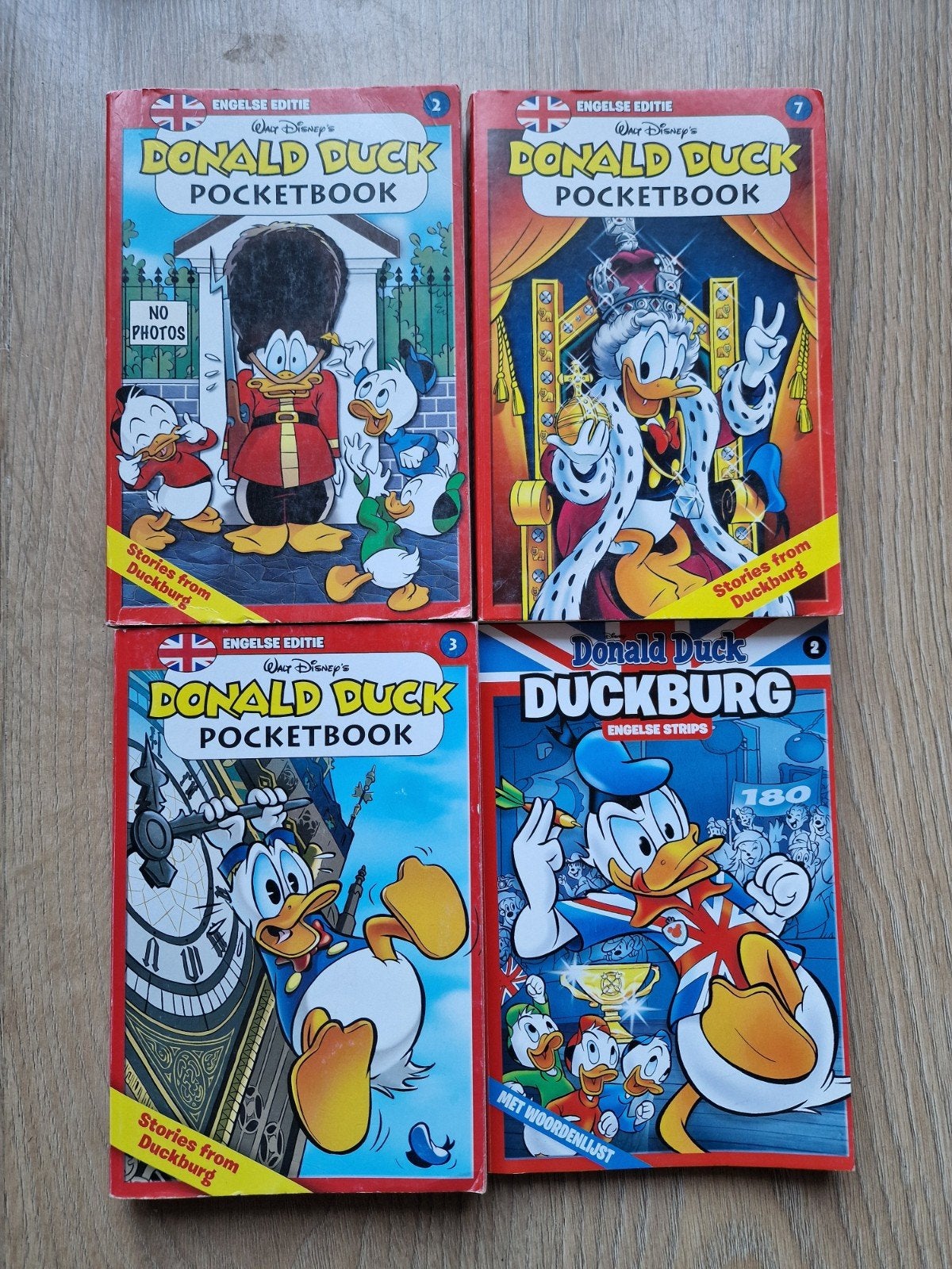 Donald Duck Pocketbook & Duckburg - Engelse Edities, Boeken, Stripboeken, Ophalen of Verzenden