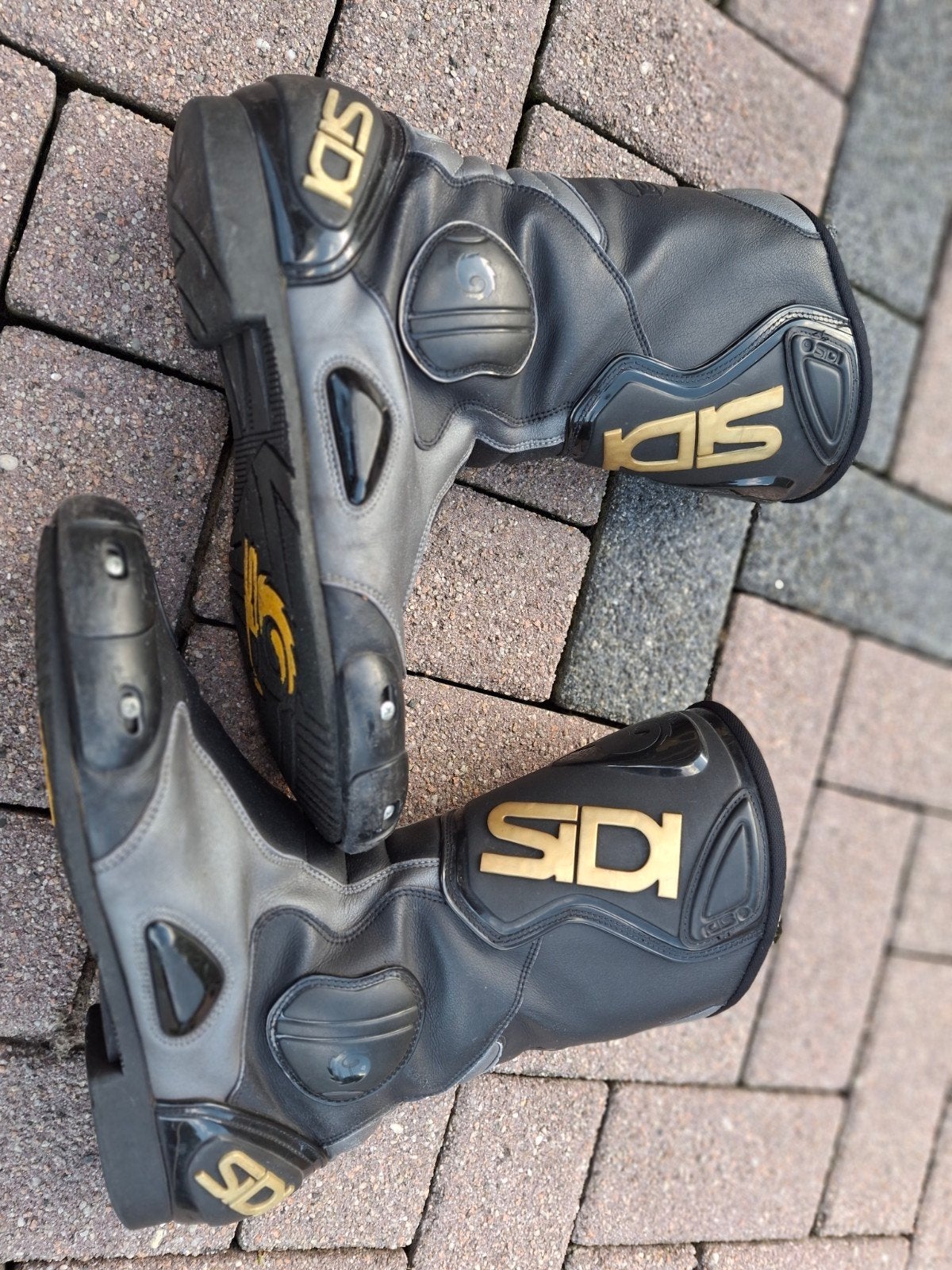 Te koop motorlaarzen, Ophalen, Tweedehands, Laarzen