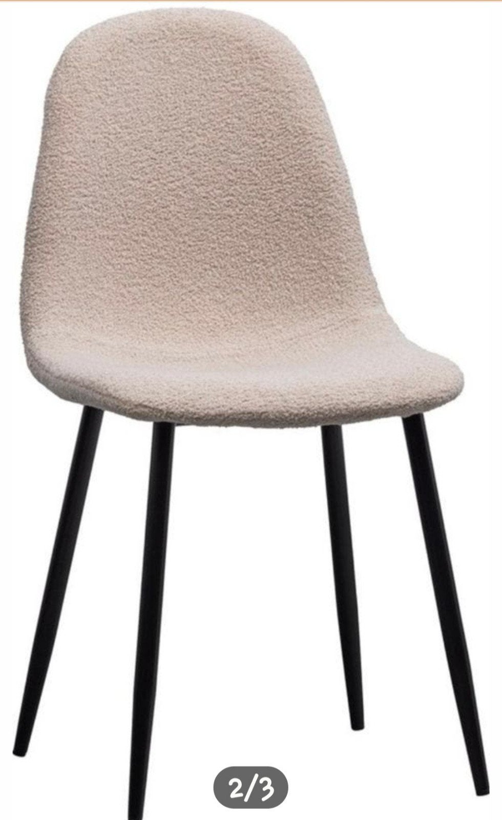 4x teddy eetkamerstoelen Woood/Karwei, Huis en Inrichting, Ophalen, Overige kleuren, Zo goed als nieuw, Vier