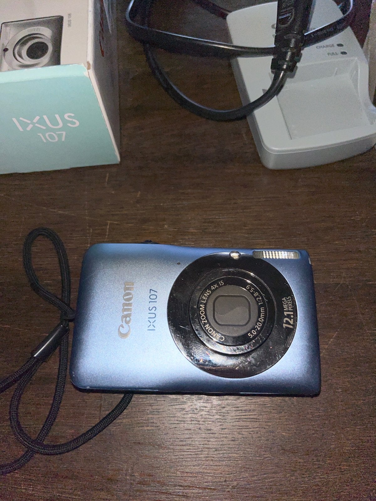 Canon IXUS 107 Digitale Camera met complete set
