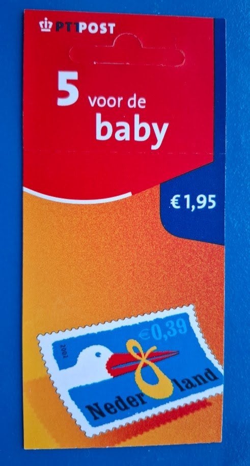 PB 73  5 voor de baby Geboortezegel - 2002, Verzenden, Postfris