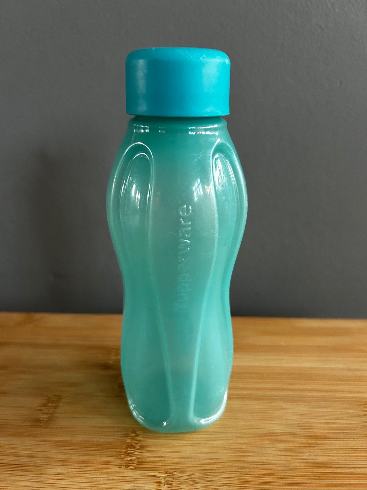 Tupperware drinkflesje, Ophalen of Verzenden, Gebruikt, Blauw, Drinkfles