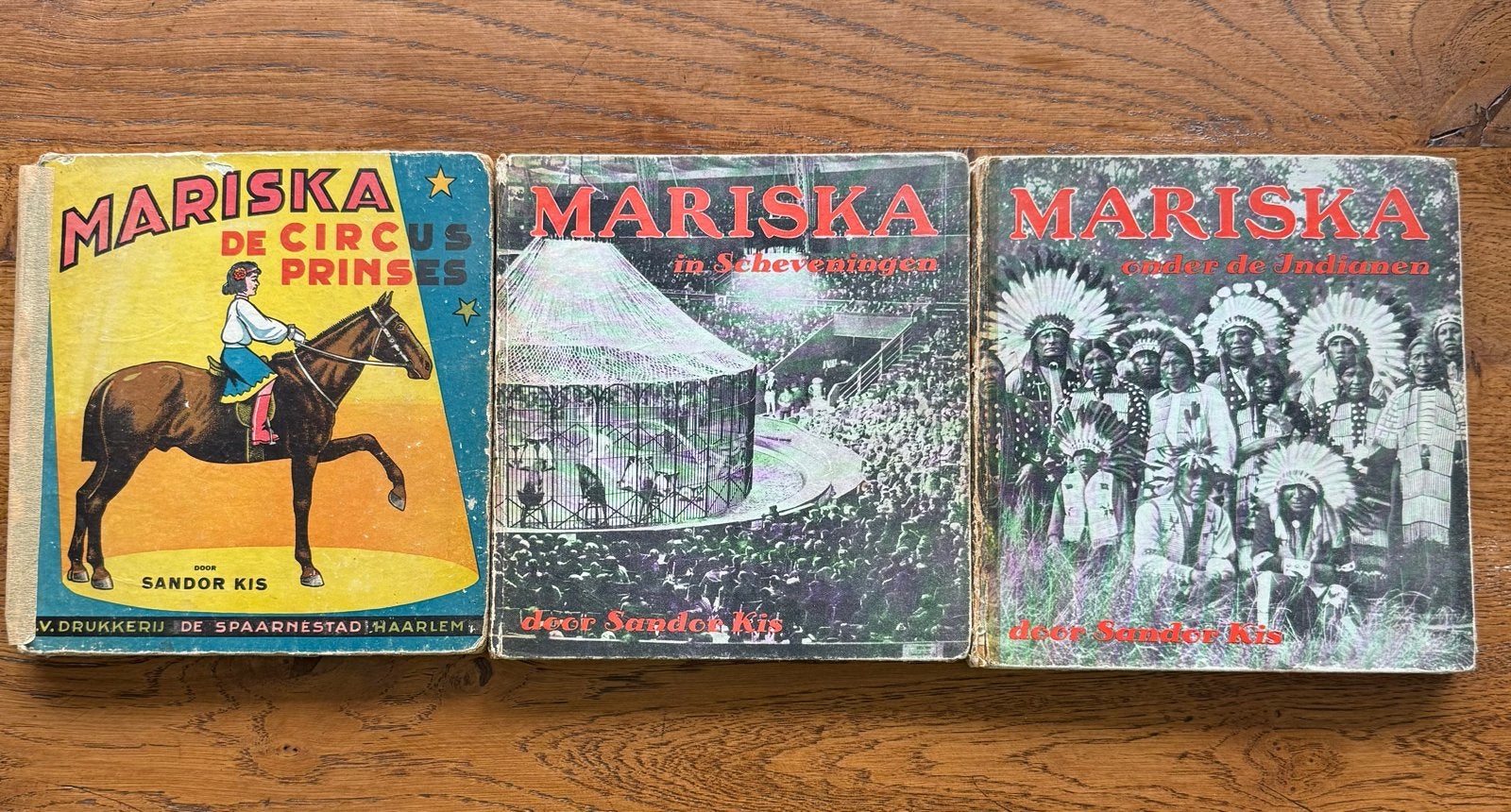 Mariska Boekjes van Sandor Kis uit 1949 - Set van 3, Verzenden, Gelezen