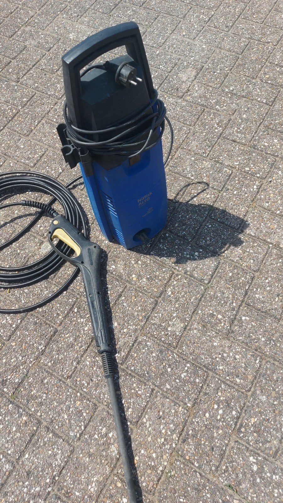 Nilfisk Alto C 110.1 Hogedrukreiniger - Krachtig en Compact, Tuin en Terras, Hogedrukreinigers, Ophalen, Gebruikt, Elektrisch
