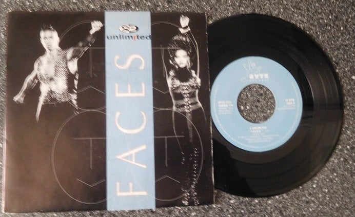 2 Unlimited - faces (vanaf € 6,50), Cd's en Dvd's, Vinyl Singles, Ophalen of Verzenden, Zo goed als nieuw, 7 inch, Pop