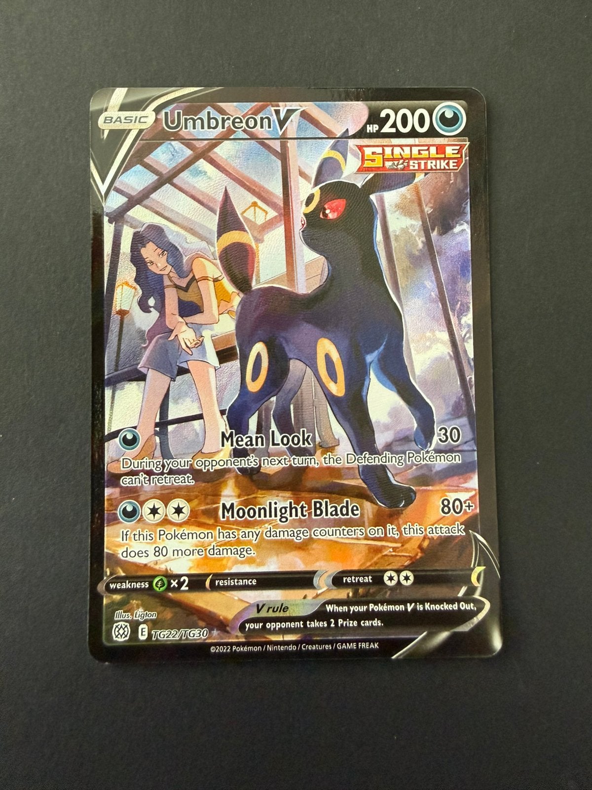 Brilliant Stars TG22/TG30 Umbreon V, Ophalen of Verzenden, Nieuw, Losse kaart