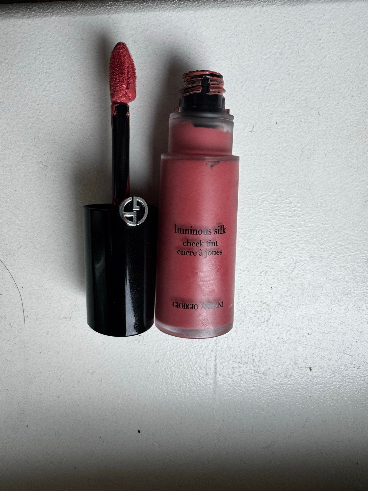 Giorgio Armani Luminous Silk Cheek Tint - Kleur 63, Wangen, Verzenden, Zo goed als nieuw, Make-up