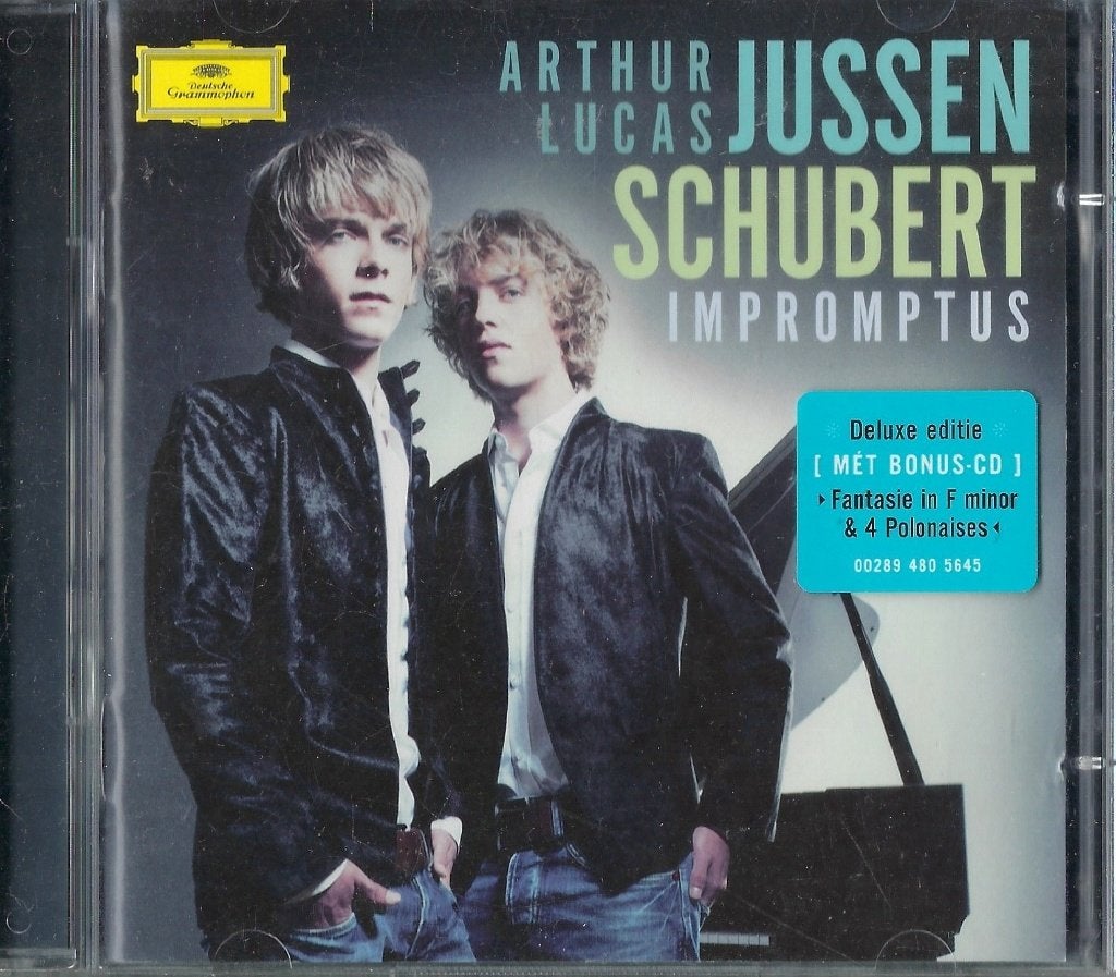 Arthur & Lucas Jussen - Schubert Impromptus, Kamermuziek, Schubert, Ophalen of Verzenden, Zo goed als nieuw