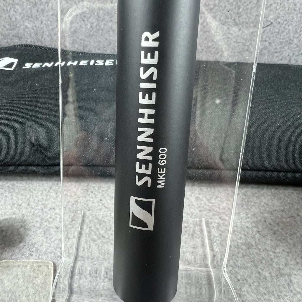 Sennheiser MKE600 Microfoon | hoes en kabels | 410325, Muziek en Instrumenten, Microfoons, Ophalen of Verzenden, Gebruikt, Studiomicrofoon