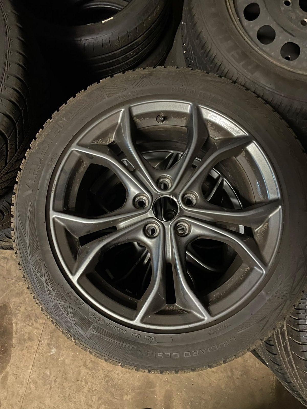 Originele 17 inch lichtmetalen velgen Ford, Auto-onderdelen, Ophalen, 215 mm, Velg(en), 17 inch