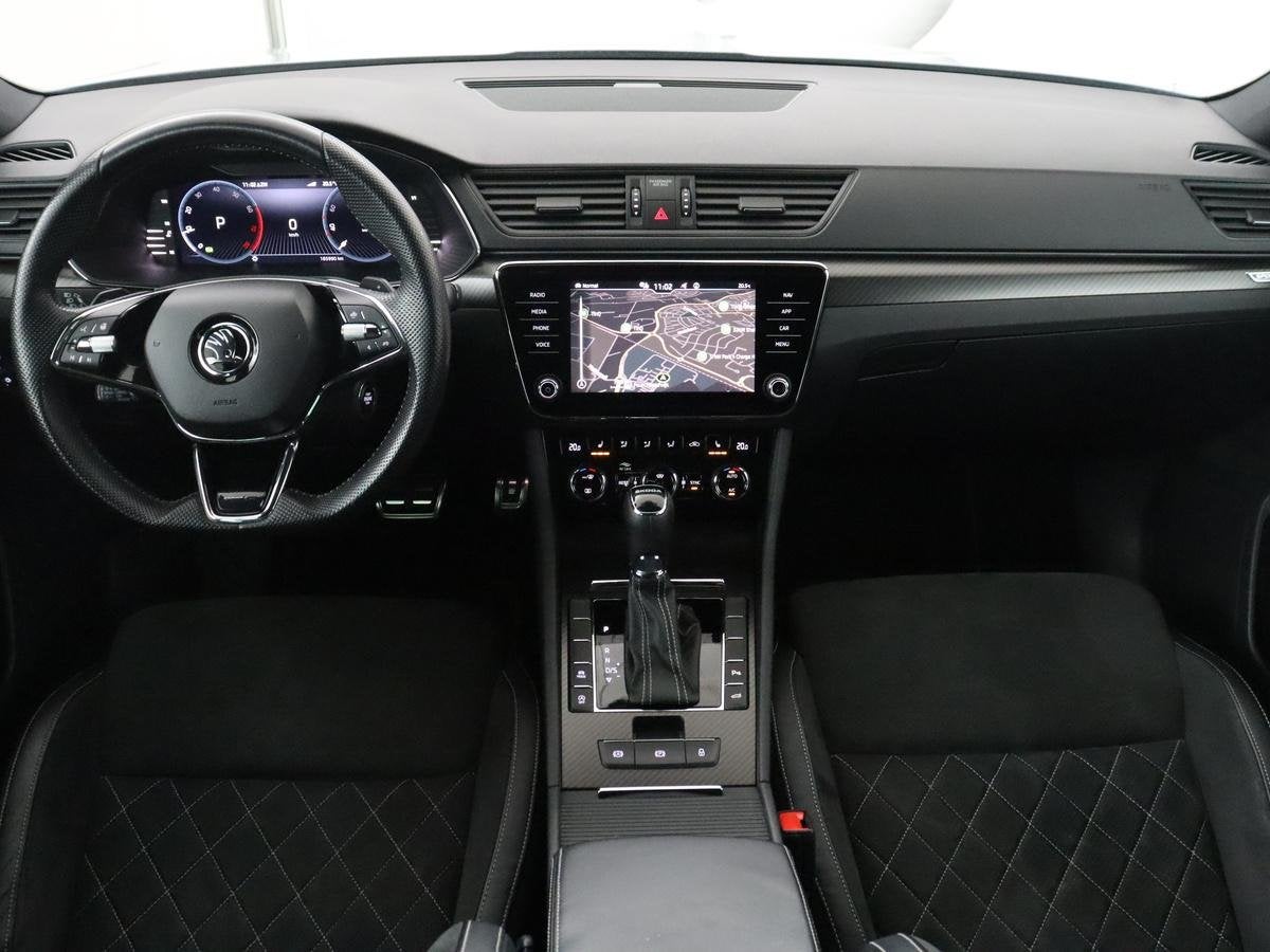 Skoda Superb 1.5 TSI ACT Sportline Business | Leder/Alcantar, Auto's, 730 kg, 4 cilinders, 150 pk, Alcantara