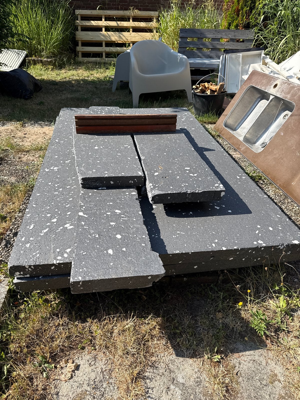 EPS / Tempex isolatieplaten 6cm, Ophalen, 4 tot 8 cm, Gebruikt, 5 tot 10 m²