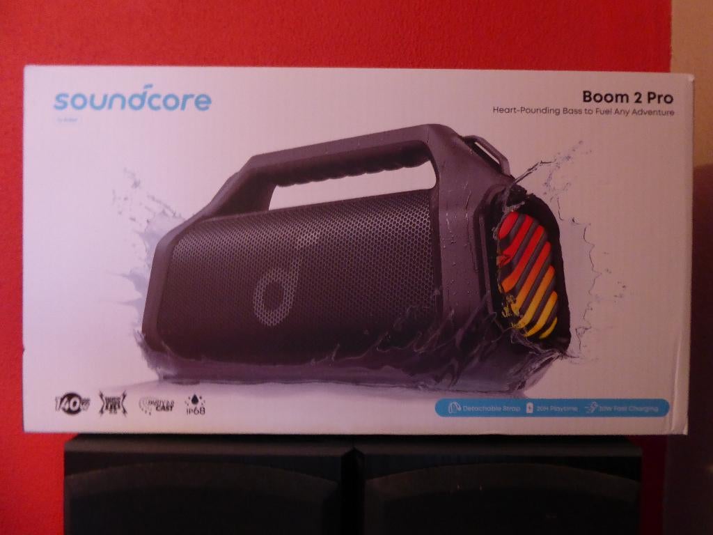 Anker Soundcore Boom 2 Pro (nieuw), Audio, Tv en Foto, Luidsprekers, Overige merken, Overige typen, Nieuw, Ophalen of Verzenden