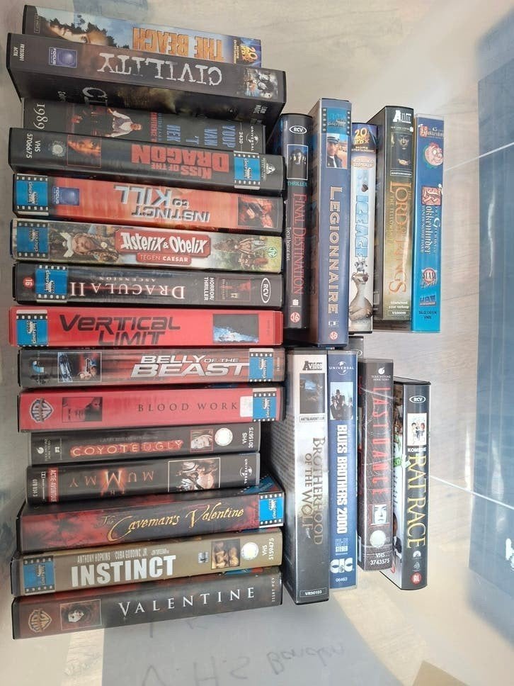 Grote collectie VHS-films: Actie, Horror, Komedie en meer, Vanaf 16 jaar, Ophalen of Verzenden, Gebruikt, Overige genres