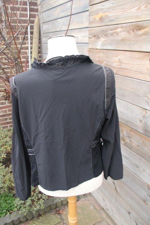 Jasje zwart Pause Cafe mt 46 Vaste prijs, Kleding | Dames, PAuse Cafe, Zwart, Maat 46/48 (XL) of groter, Ophalen of Verzenden