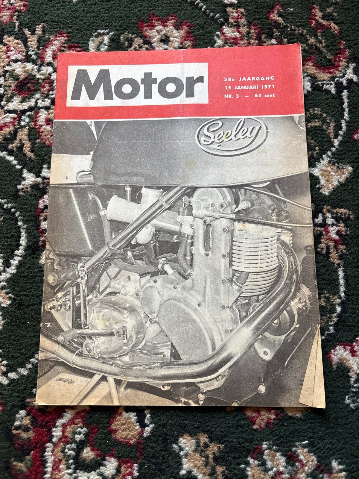 Motor Magazine 1971 - Seeley, Ducati, Jawa, Ophalen of Verzenden, Gelezen, Algemeen