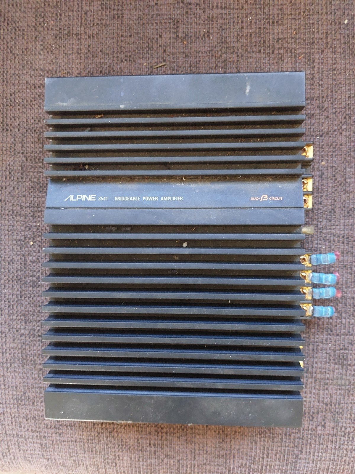Alpine 3541 Bridgeable Power Amplifier - Gebruikt, Ophalen, Gebruikt, 60 tot 120 watt, Overige merken