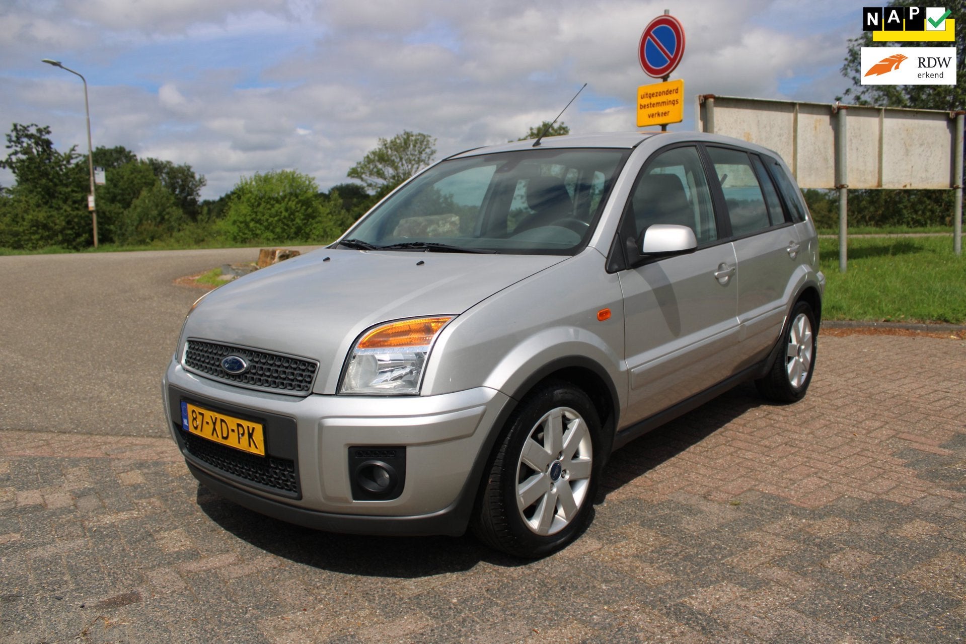 Ford Fusion 1.6-16V Futura, Auto's, 1596 cc, 101 pk, Gebruikt, 1064 kg
