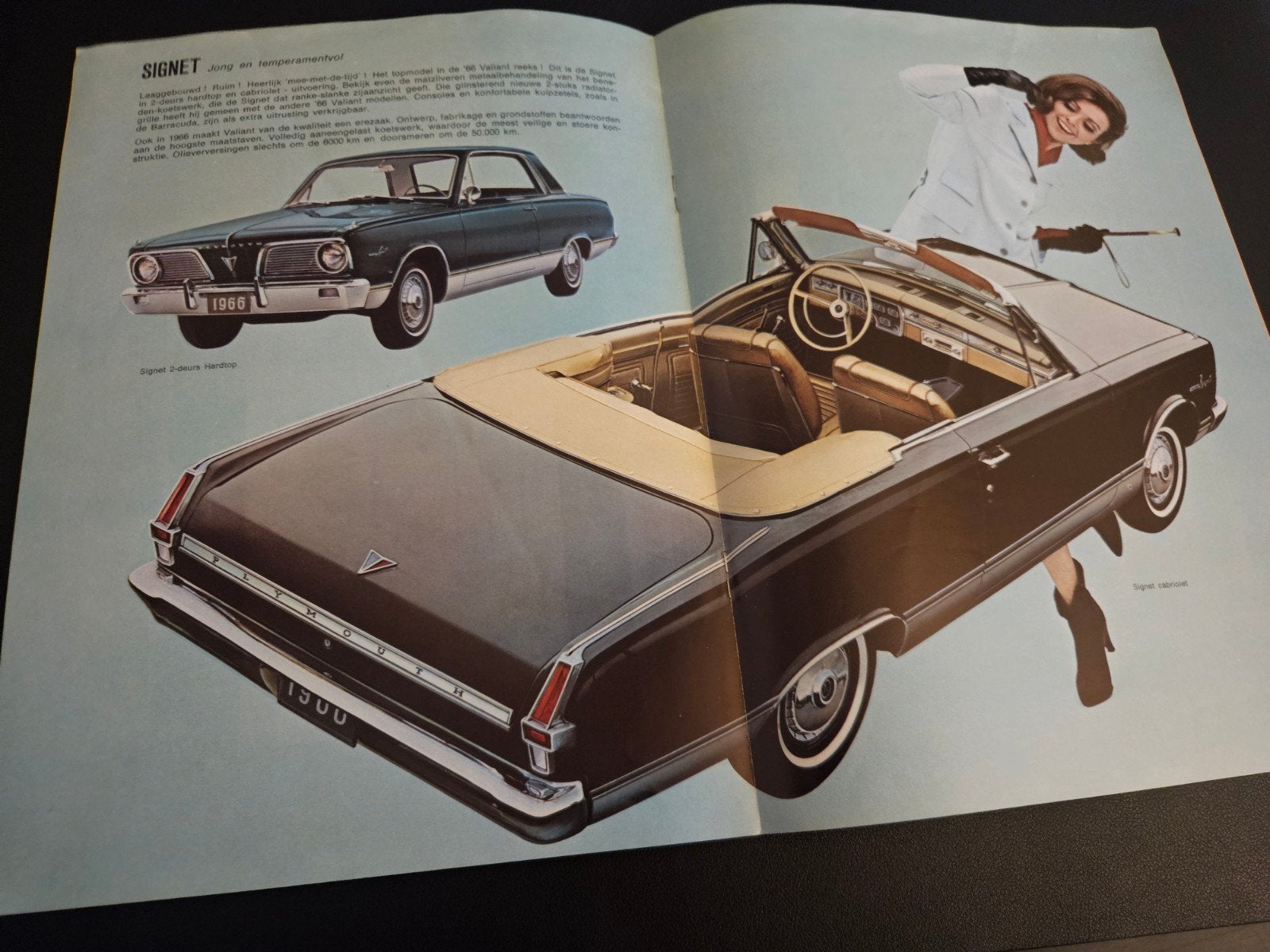 Brochure Plymouth Valiant & Barracuda 1966, Ophalen of Verzenden, Zo goed als nieuw, Overige merken