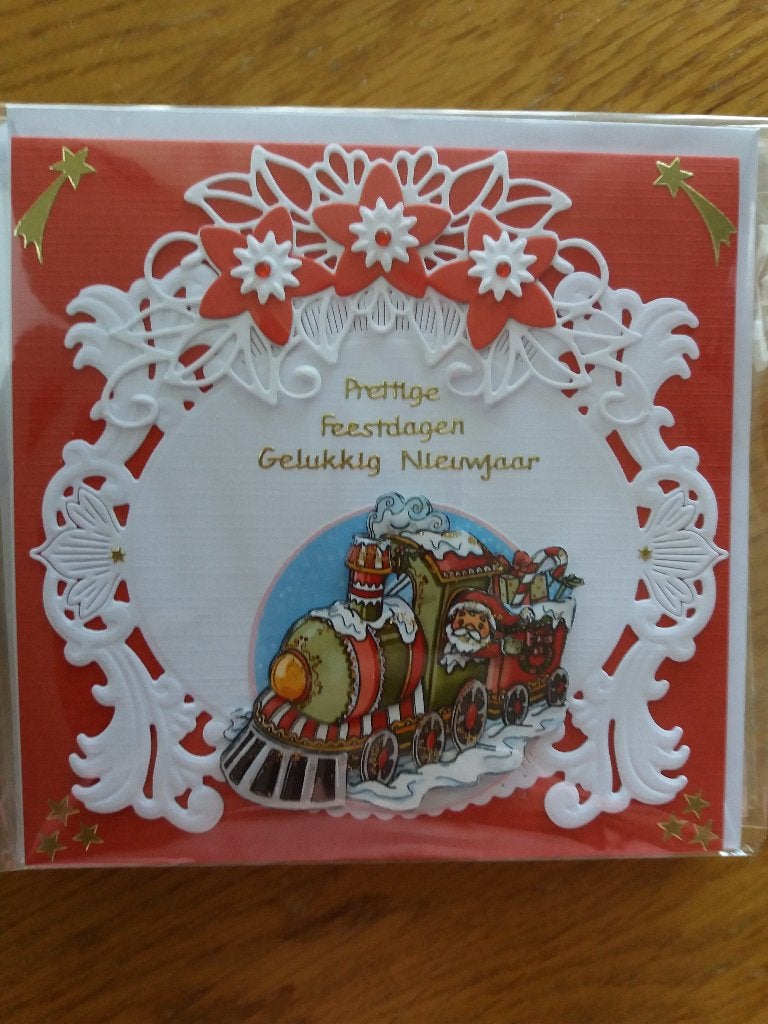 3D Kertskaartje no. 170, Ophalen of Verzenden, Nieuw, Kerst