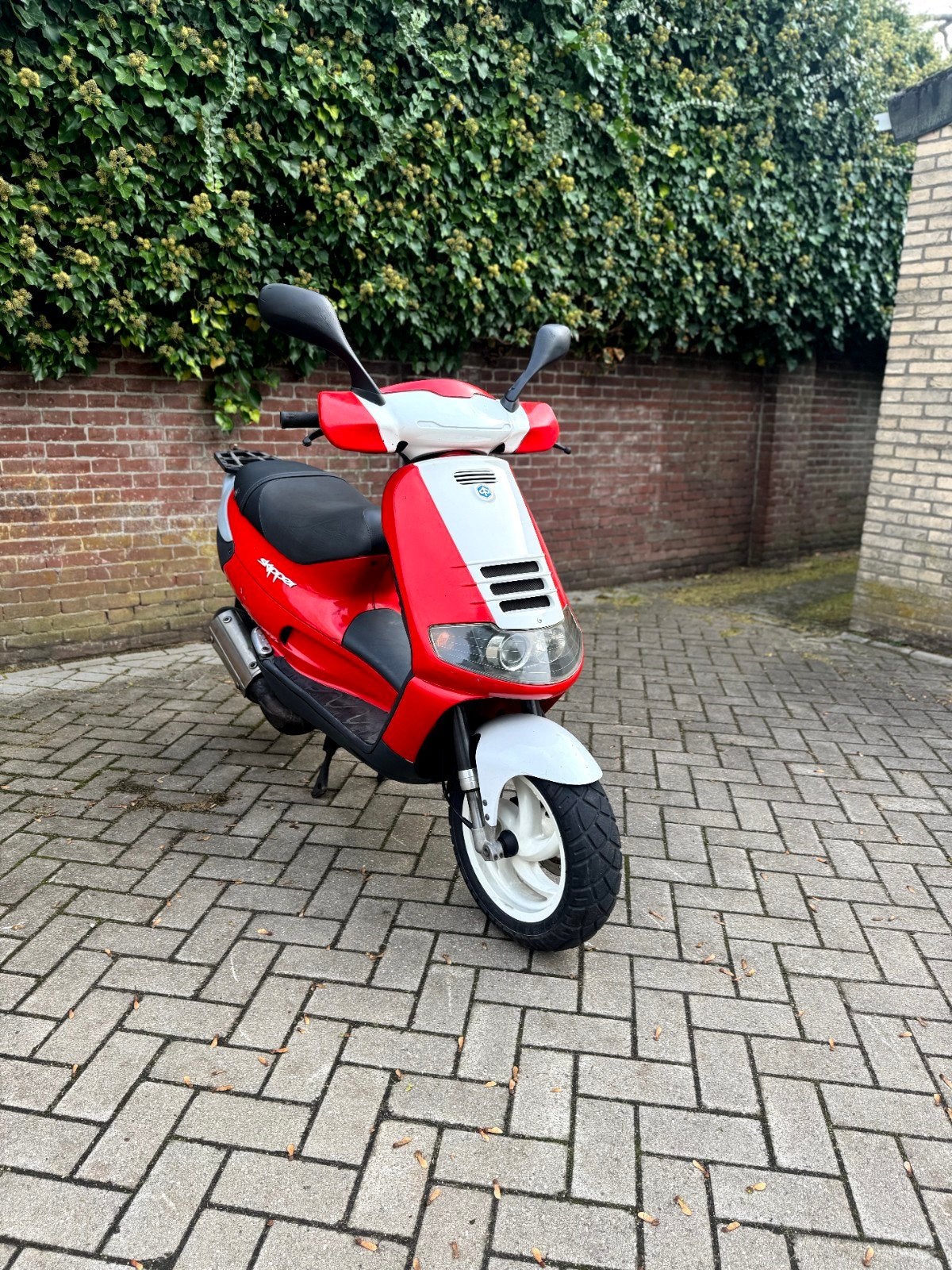 Piaggio Skipper LX 125cc rode editie eerste eigenaar Nl, Tweetakt, Overige modellen, Zo goed als nieuw, 125 cc