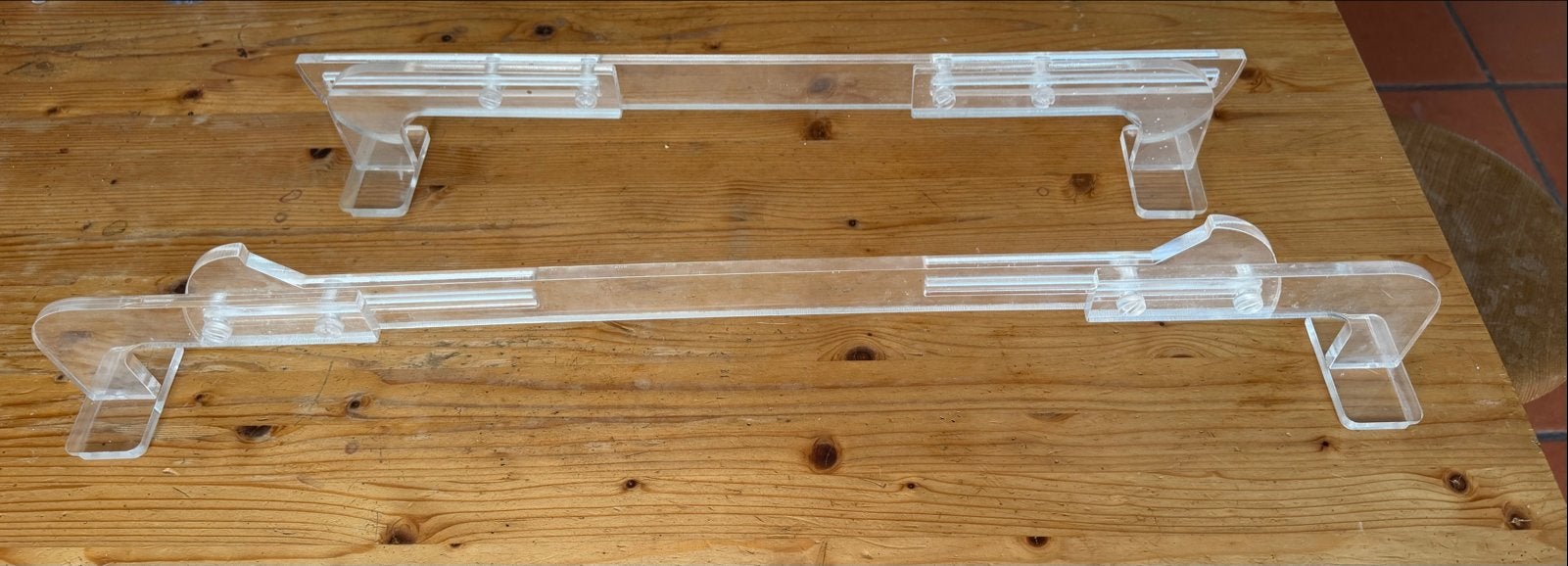 Plexiglas steunen voor (ATI) aquariumlamp, Ophalen, Zo goed als nieuw, Verlichting of Verwarming, Overige merken