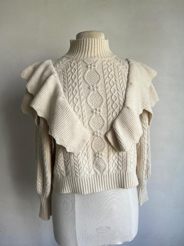 na-kd trui beige maat s, NA-KD, Verzenden, Beige, Zo goed als nieuw