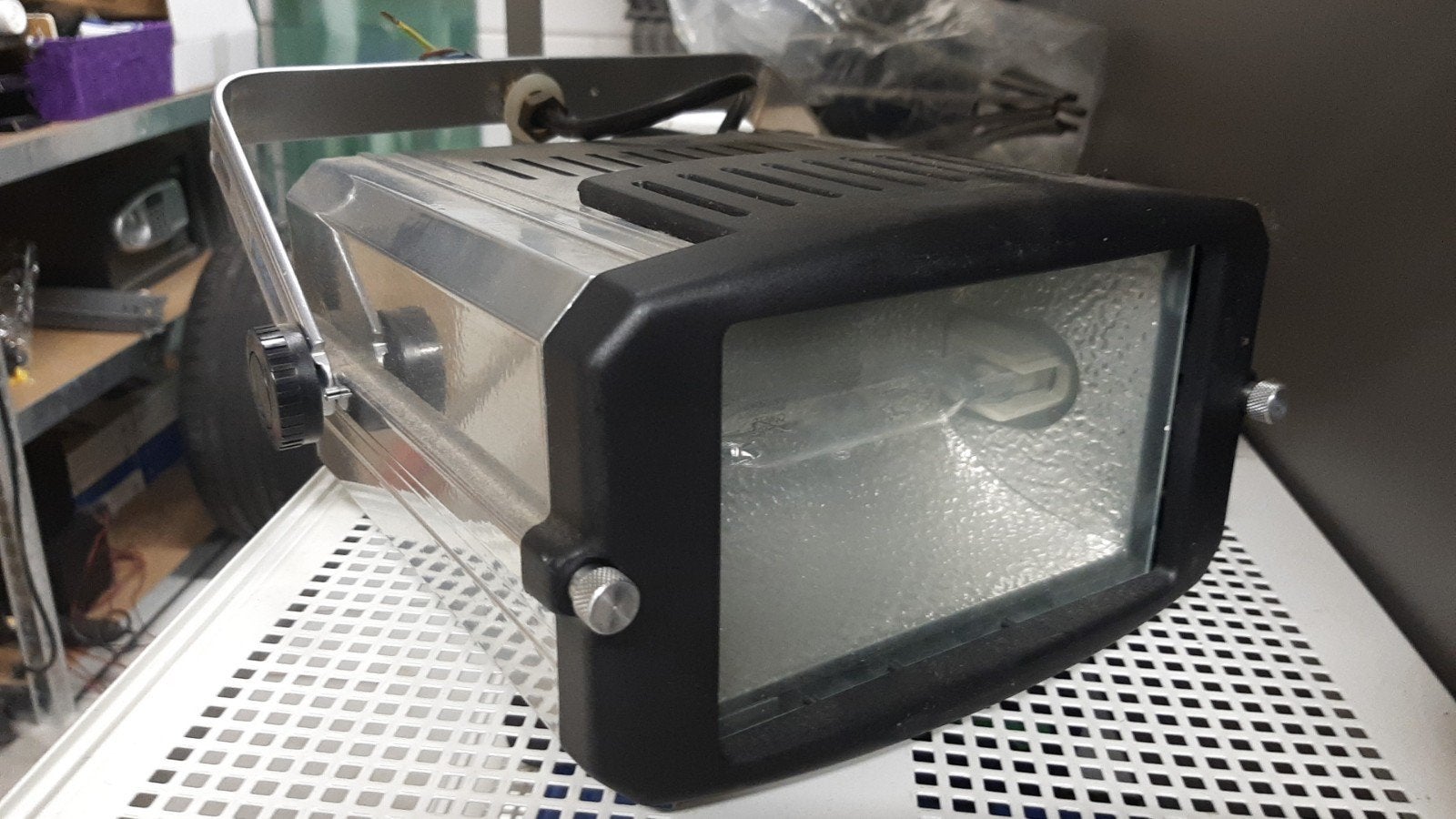 Professionele winkelverlichting 230V voor rail (15 stuks), Ophalen of Verzenden, Gebruikt, Metaal