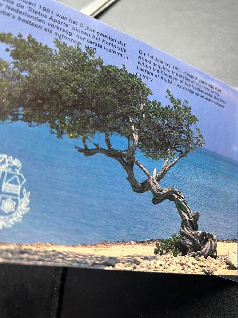 Aruba 1991 muntset, Verzamelen, Verzenden, 1980 tot heden, Buiten Europa
