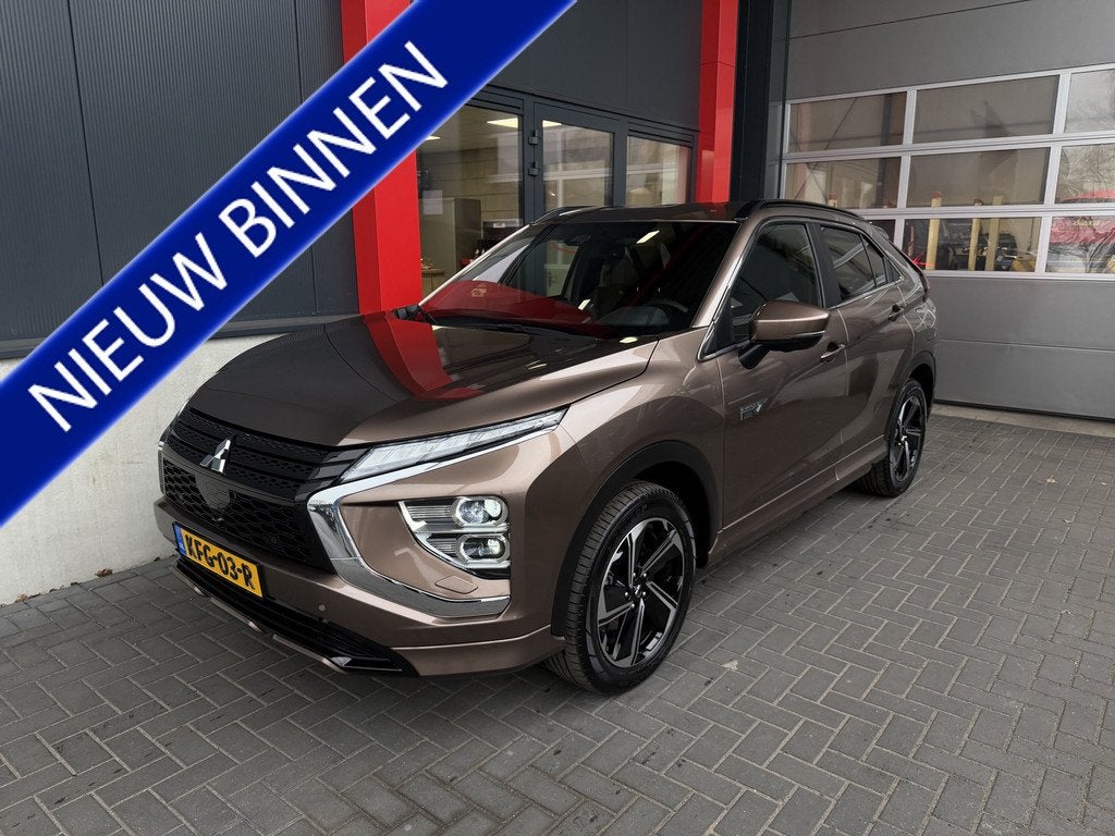 Mitsubishi Eclipse Cross 2.4 PHEV Intense+ | Dealer Onderhou, Auto's, Mitsubishi, Bedrijf, Te koop, Eclipse Cross, 4x4, ABS, Achteruitrijcamera