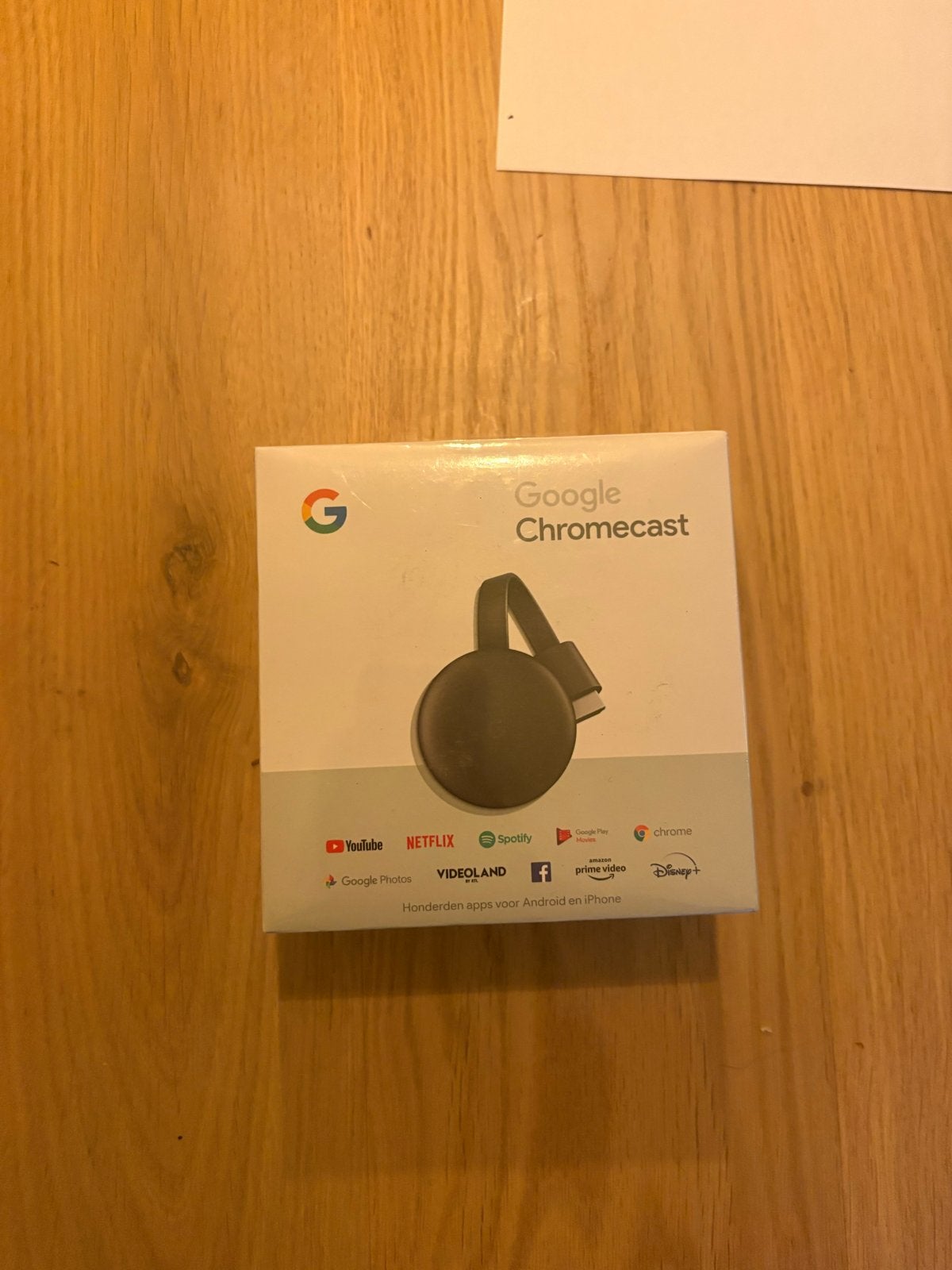Google Chromecast - Stream al je favoriete content, Ophalen of Verzenden, Nieuw, HDMI, Zonder harde schijf