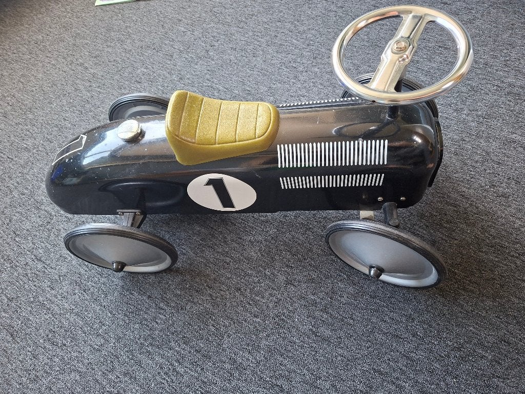 Retro loopauto, Kinderen en Baby's, Speelgoed | Speelgoedvoertuigen, Ophalen, Gebruikt