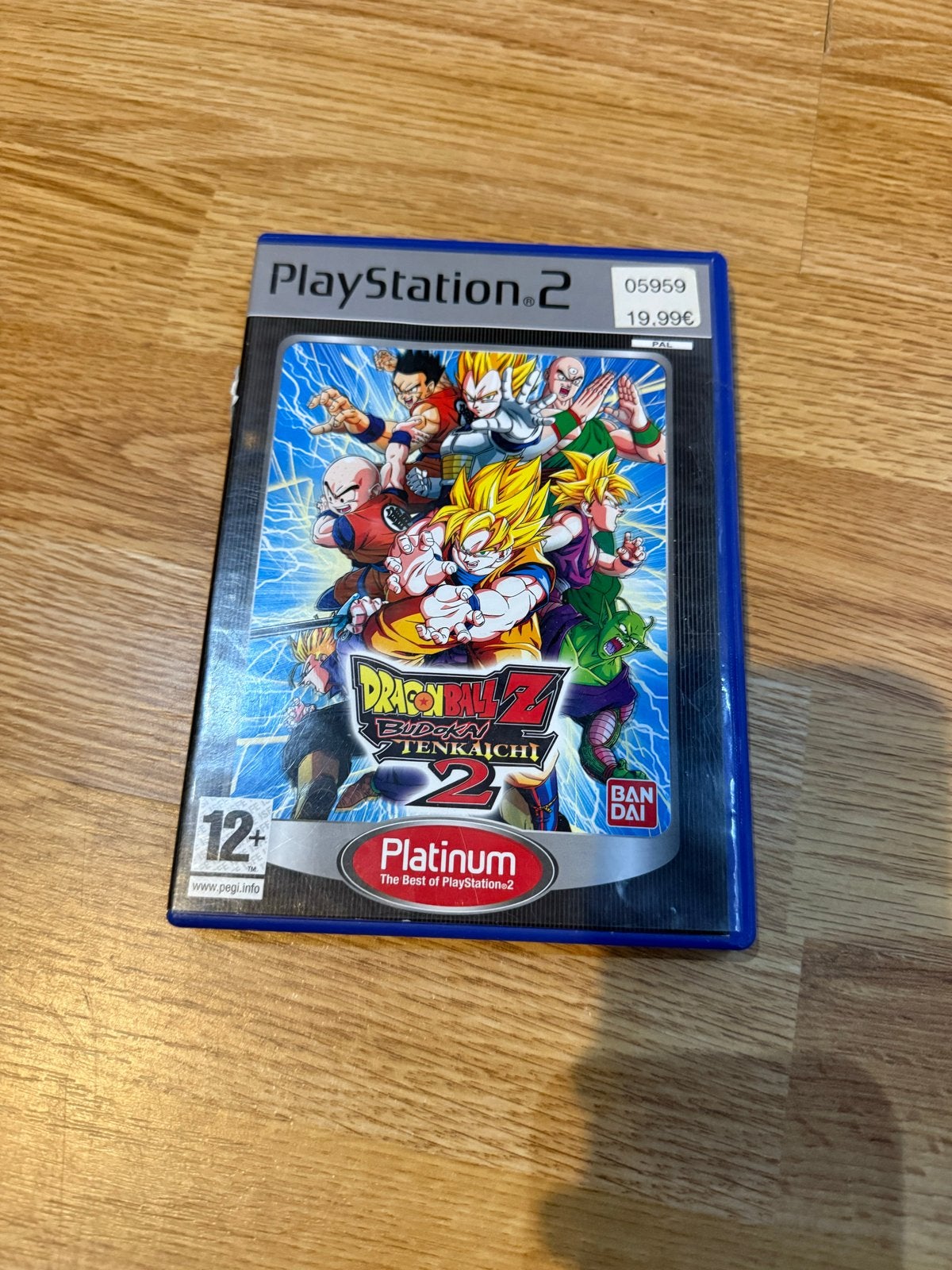 Dragon Ball Z Budokai Tenkaichi 2 PS2 Platinum, Gebruikt, Vechten, 1 speler, Ophalen of Verzenden
