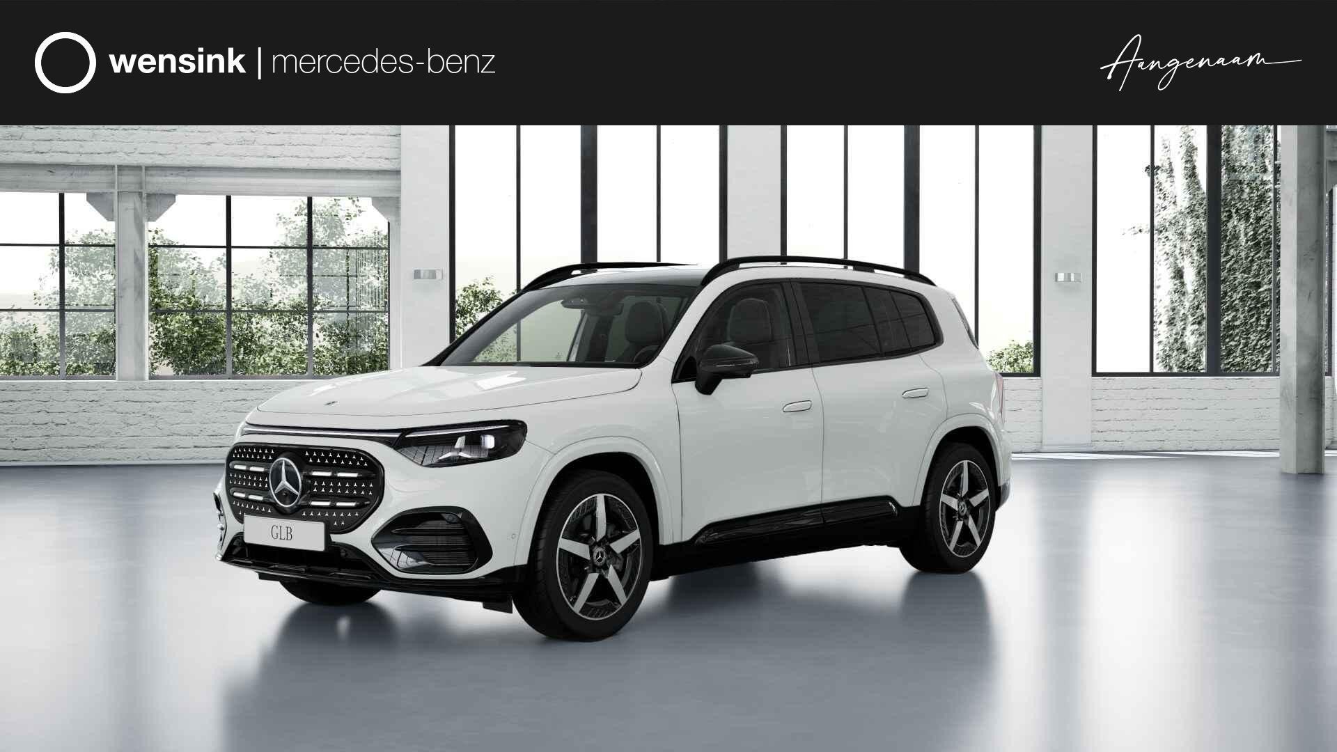 Mercedes-Benz GLB 250+ Business Solution AMG 85.5 kWh | Nigh, Achterwielaandrijving, Zwart, 607 km, Wit