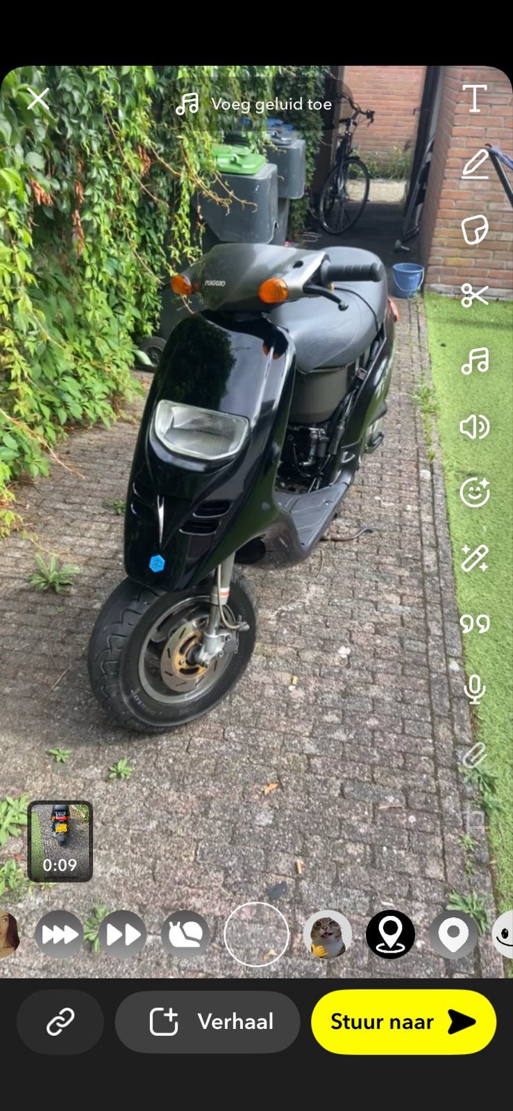 Typhoon 80 cc 2 t, Ophalen of Verzenden, Gebruikt, Tweetakt, Piaggio