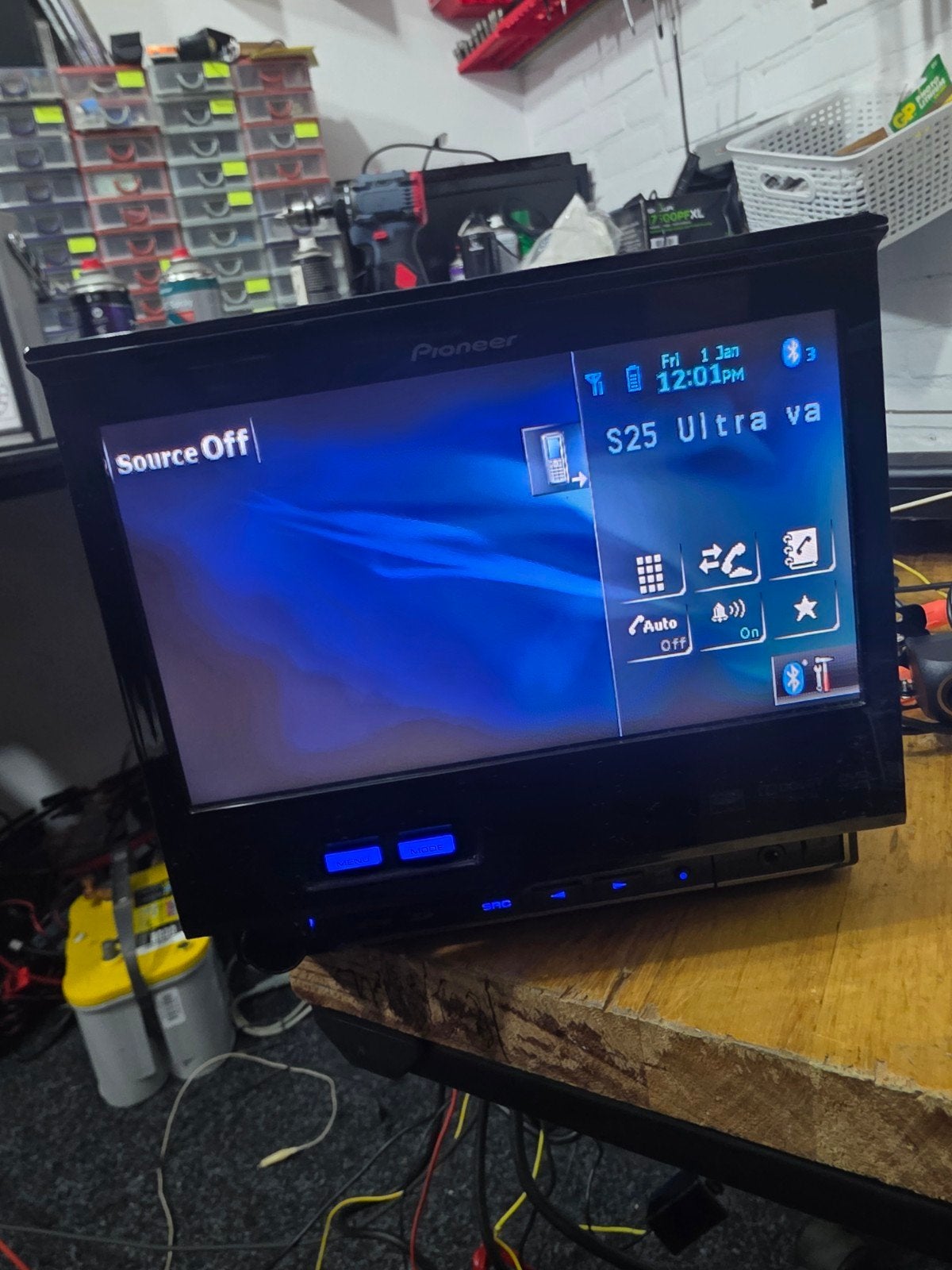 Pioneer AVH-P5200BT Autoradio met Bluetooth en Navigatie, Auto diversen, Ophalen of Verzenden, Gebruikt