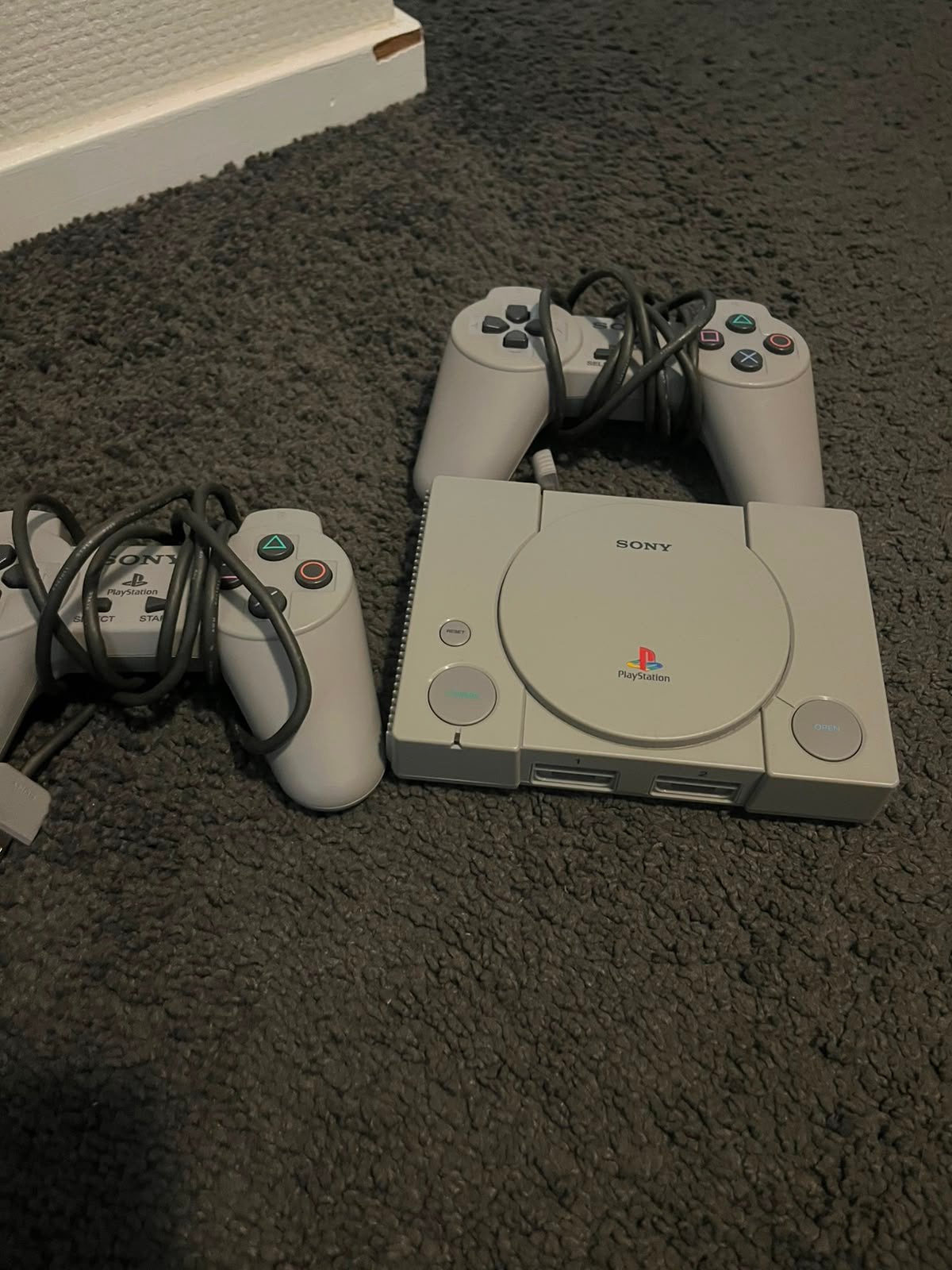 Mini ps, Spelcomputers en Games, Spelcomputers | Sony PlayStation 1, Ophalen, Zo goed als nieuw, Met 2 controllers