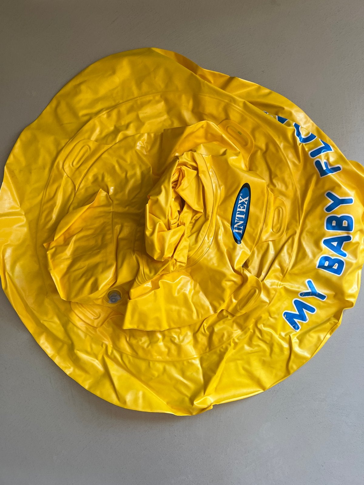 Intex My Baby Float Zwemband Geel, Kinderen en Baby's, Ophalen of Verzenden, Gebruikt, Zwemband, Intex