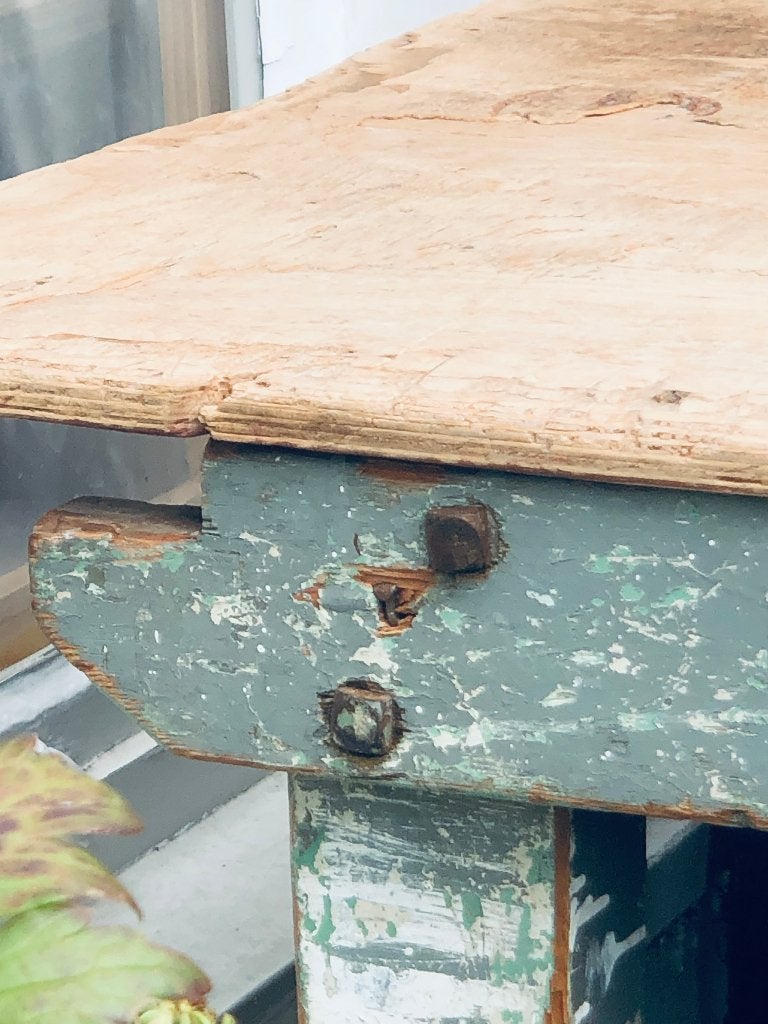 Foto 7 van Vintage tafel / werkbank