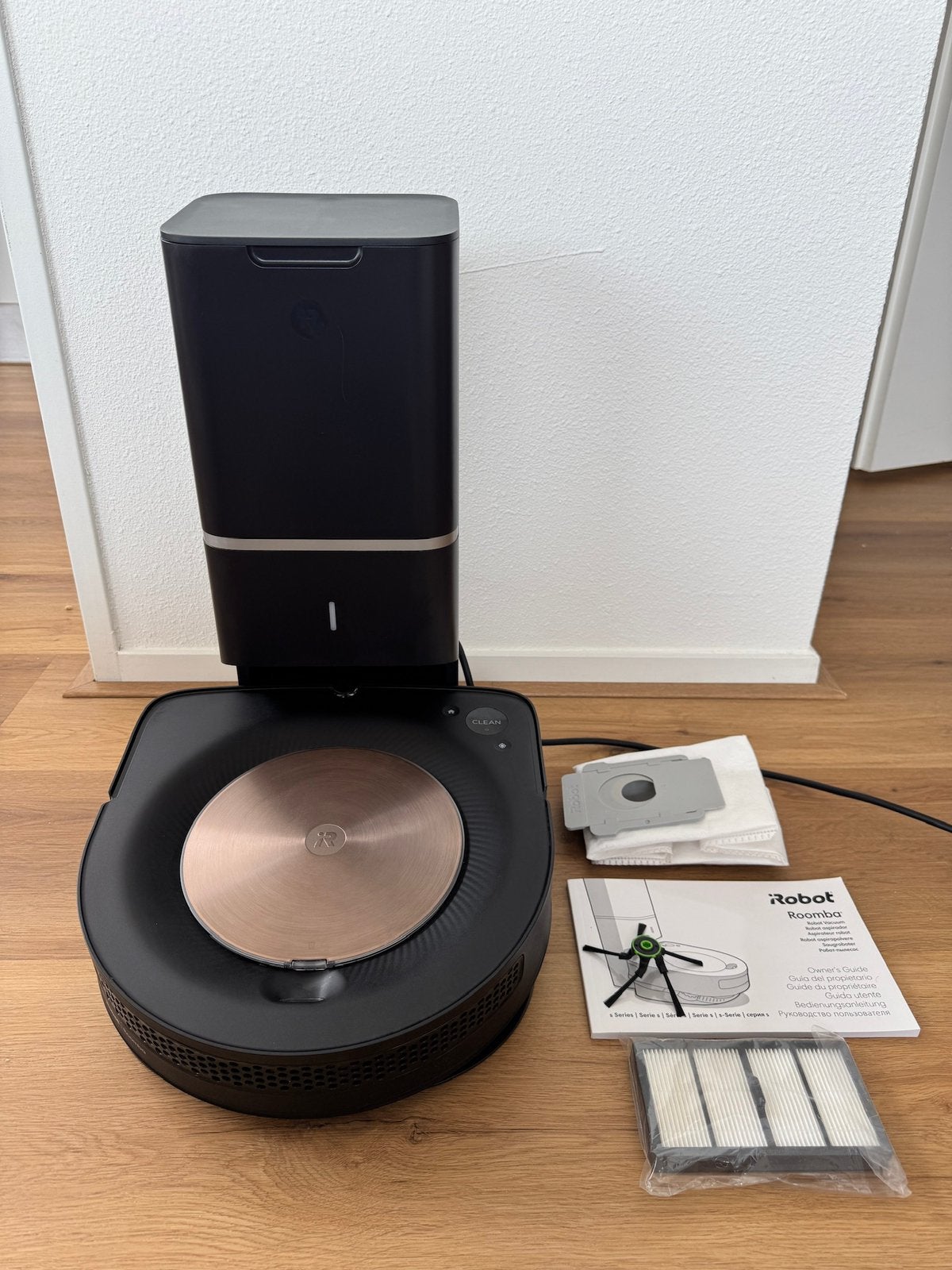 irobot Roomba S9+ series robotstofzuiger, Witgoed en Apparatuur, Stofzuigers, Ophalen of Verzenden, Gebruikt, Robotstofzuiger