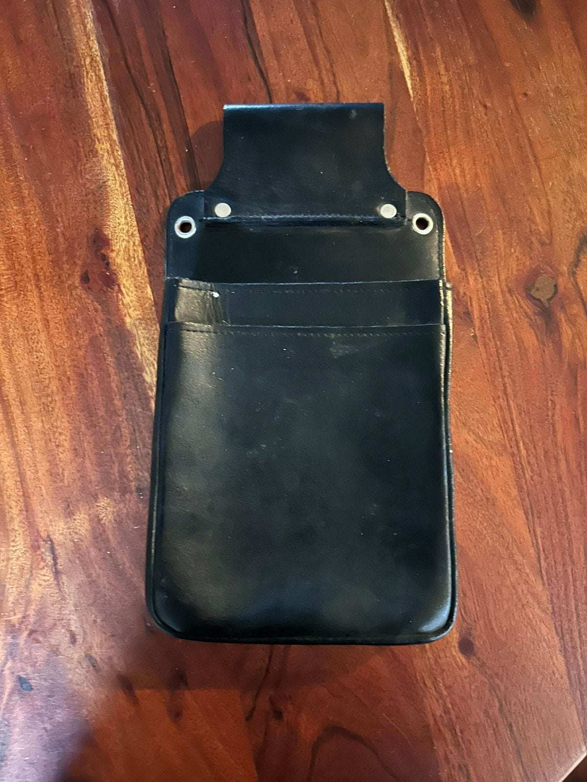 Horecaholster. Handheld holster. zwart leer., Ophalen of Verzenden, Zo goed als nieuw