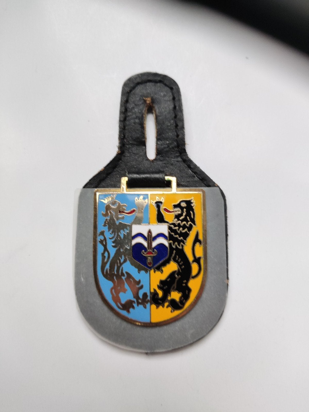 Prachtige Borstzakhanger DT van NTC, Ophalen of Verzenden, Landmacht, Nederland, Embleem of Badge