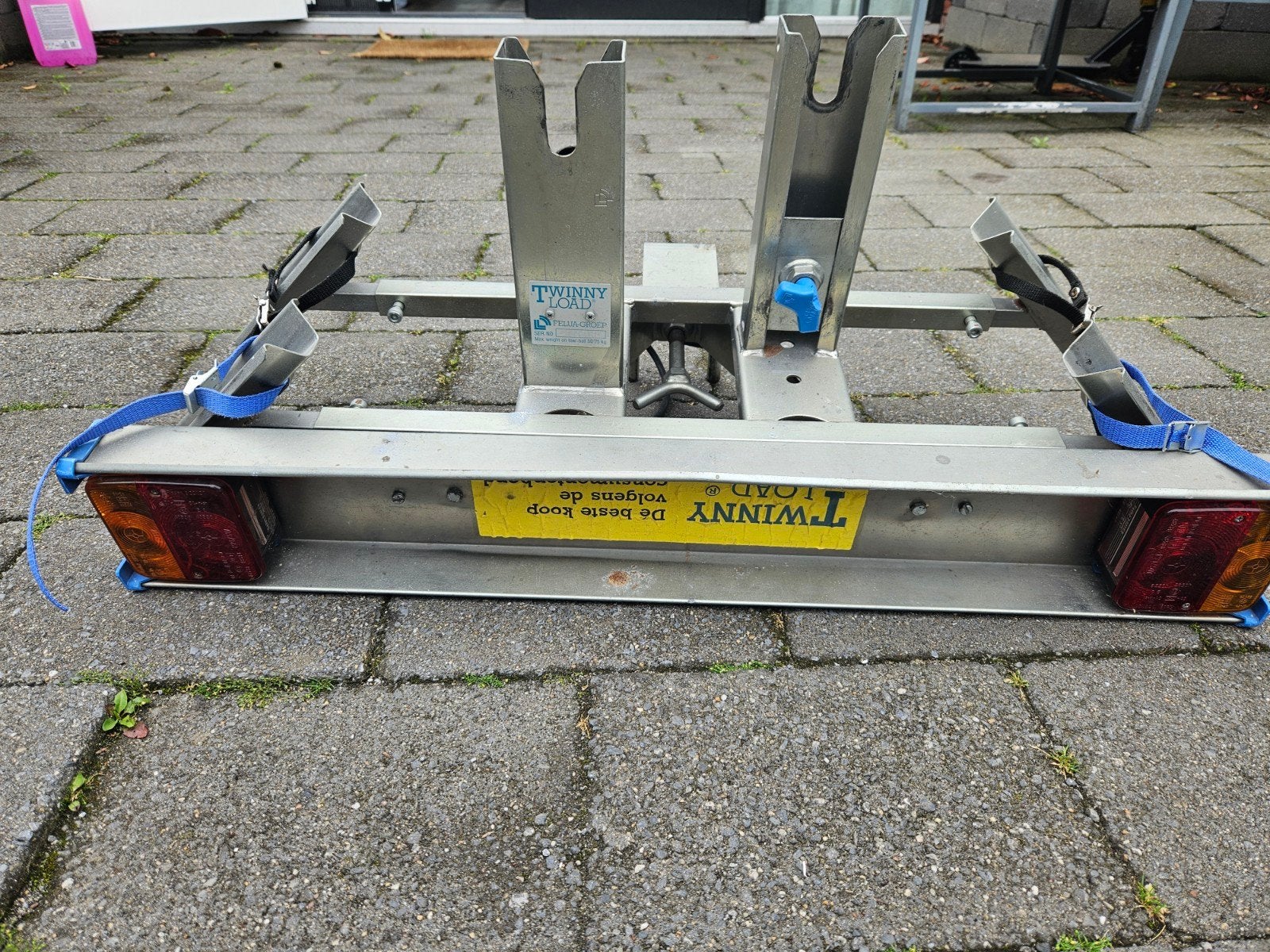 Twinny Load trekhaak fietsendrager voor 2 fietsen, Auto diversen, Ophalen, 2 fietsen, Gebruikt, Trekhaakdrager
