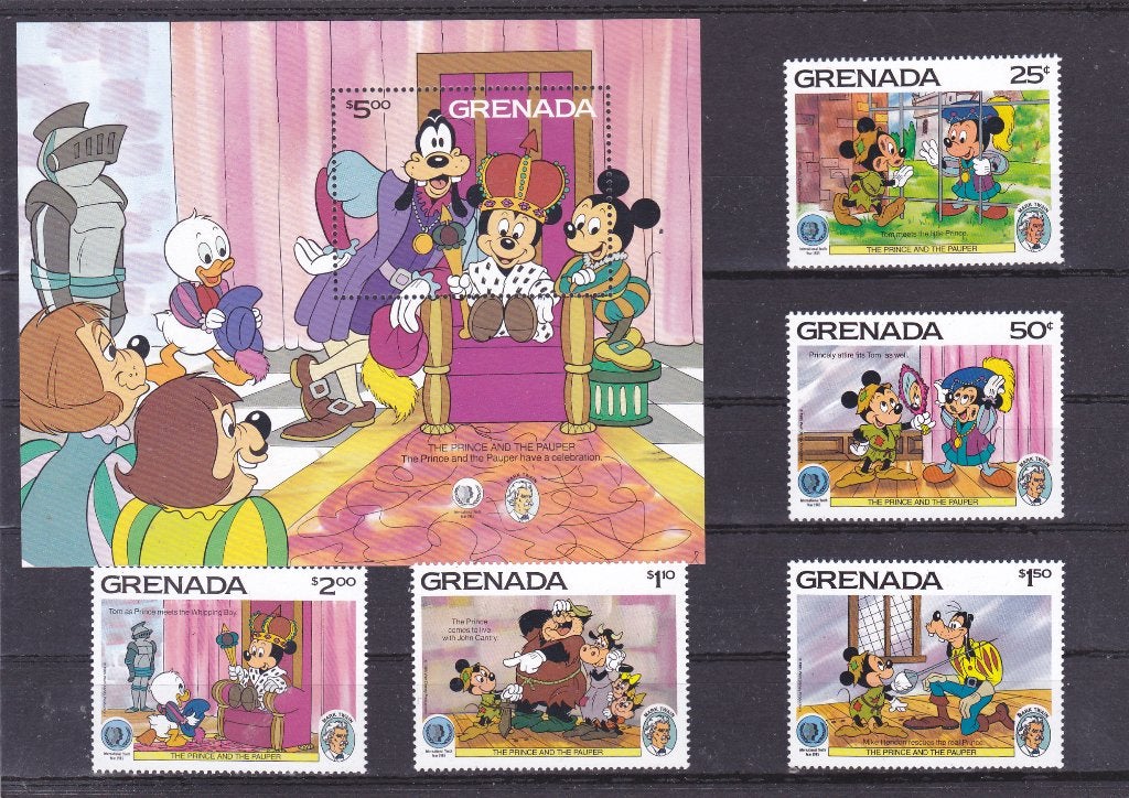 Disney Grenada 1985 (740), Ophalen of Verzenden, Postfris, Overige thema's