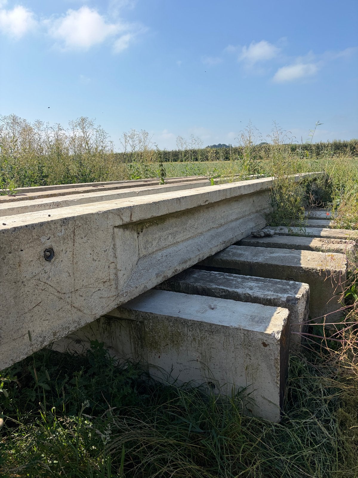 Betonnen balken - 9 Meter lang., Ophalen of Verzenden, Gebruikt, 250 cm of meer, Balken