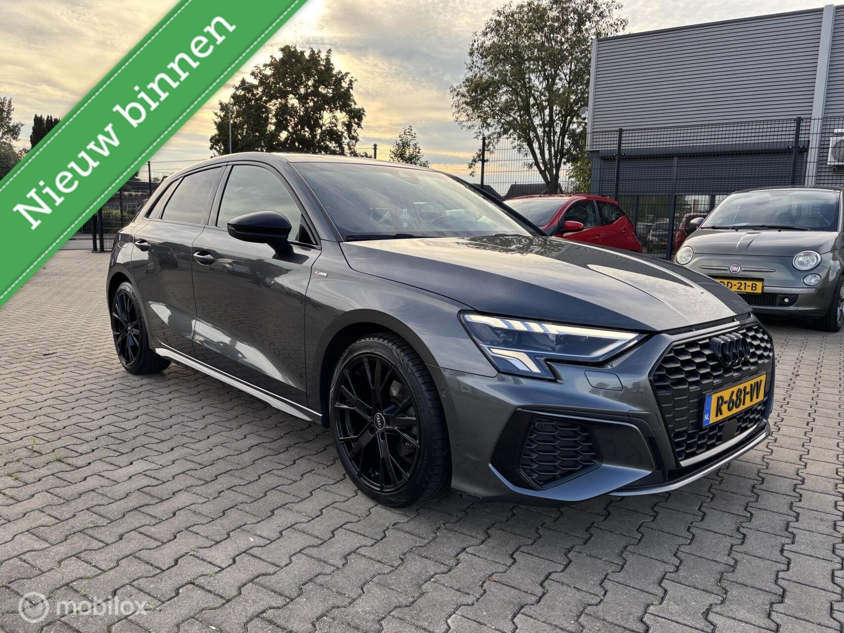Audi A3 Sportback 35 TFSI S LINE PANODAK VOLL OPTIE,S, Verwarmde buitenspiegels, 4 cilinders, 150 pk, Alcantara