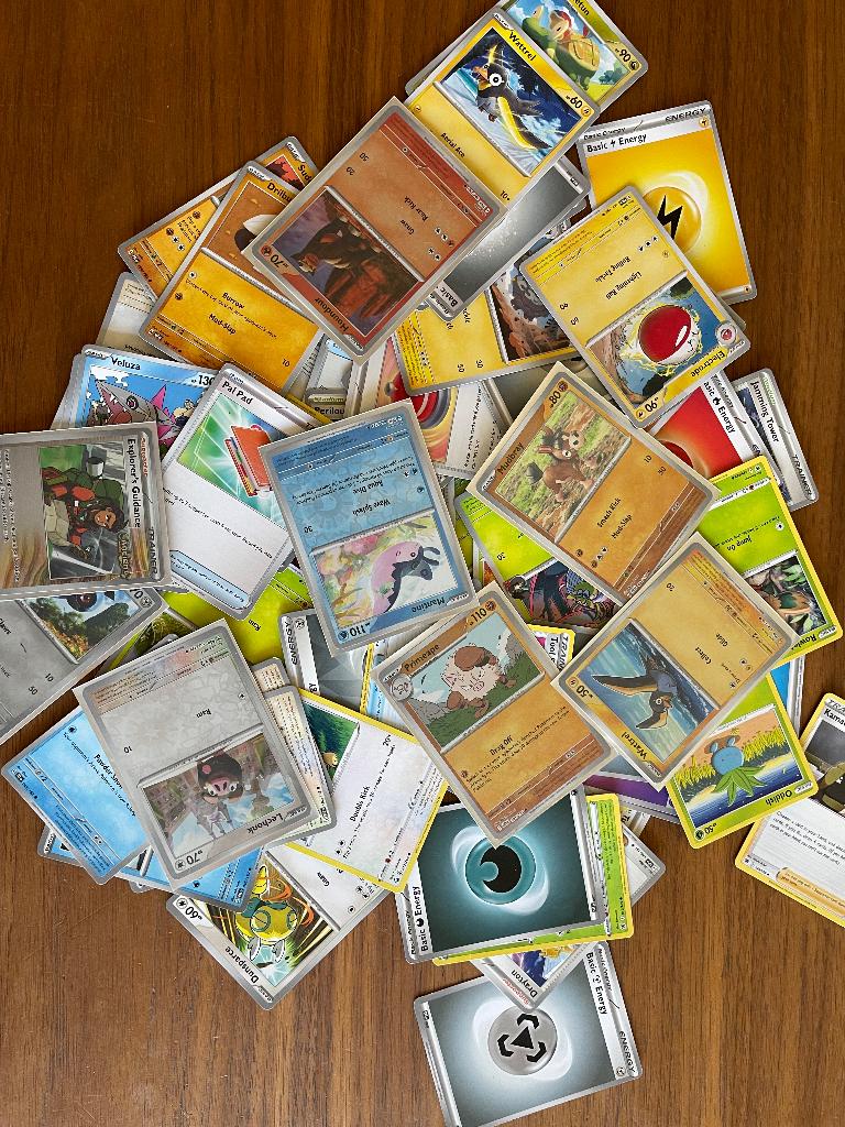 Pokemon kaarten, Ophalen of Verzenden, Zo goed als nieuw, Meerdere kaarten